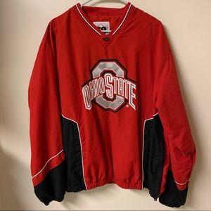 Vintage Ohio State Crewneck Windbreaker